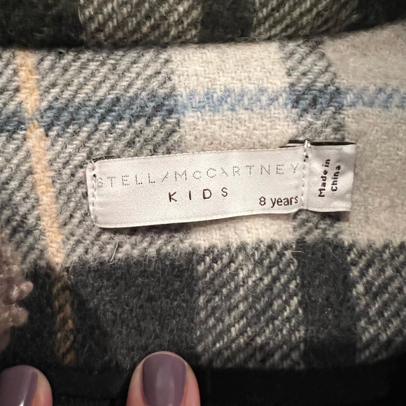 Boys Stella McCartney wool coat size 8 - Picture 4 of 4